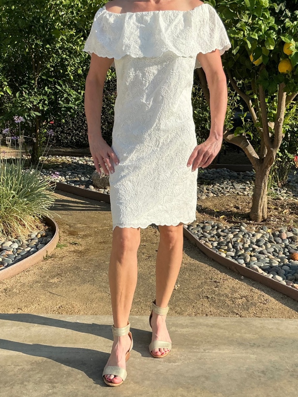 Lauren Ralph Lauren White Dress with Tags